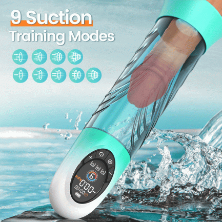 Source - Electric Vacuum and Water Penis Pump with LCD Display - 图片 7
