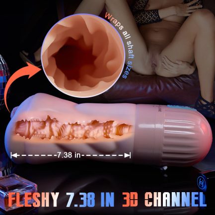 Beate - 5 Sucking Oral Swallowing 10 Vibrating Massage Training Masturbation Cup - 图片 2