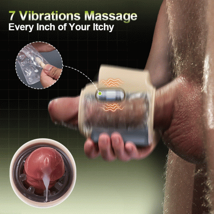 DiveEase - 7 Rotation Vibration Open Ended Stroker - 图片 8