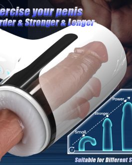 William – Through-Hole Vibrating Stroking Male Masturbation Cup