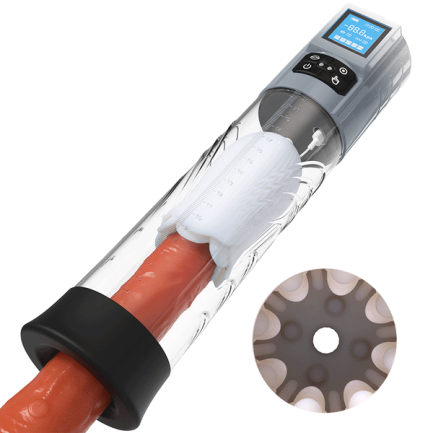 Acmejoy - Robert 2 IN 1 Powerful Vibrating Masturbator Penis Pump with Manual Mode - 图片 6