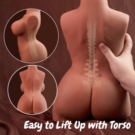 Acmejoy - Dual Entry Lifelike Doll Masturbator Sex Torso - 图片 4