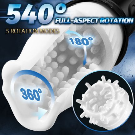 Tornado - 10 Vibration 5 Rotation Automatic Stroker - 图片 4