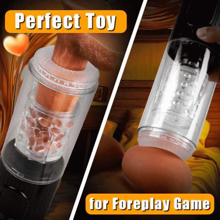 Aisia-4 Suction 5 Thrusting Rotating 3 in 1  Oral Sex Stroker - 图片 8