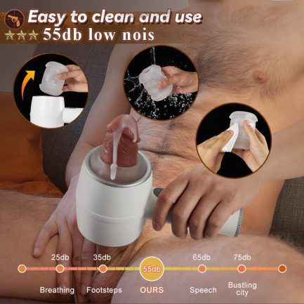 Hardy - Telescopic Masturbator Cup - 图片 2