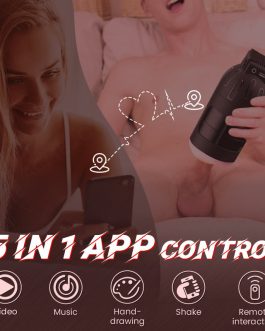 Flash – Vibrating APP Control Masturbation Cup