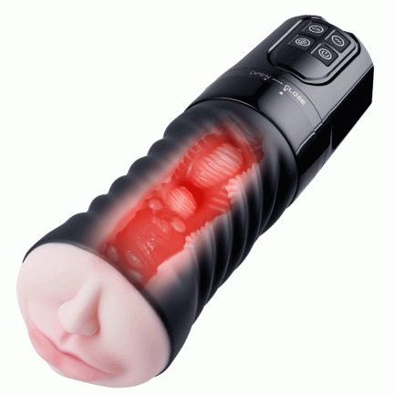 Acmejoy - Beta Blowjob Double Hardness Sucking Vibrating Masturbator Male Stroker