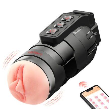 Flash - Vibrating APP Control Masturbation Cup - 图片 6