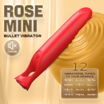 Acmejoy - 12 Vibrations Precision Clitoral Stimulation Bullet Vibrator - 图片 2