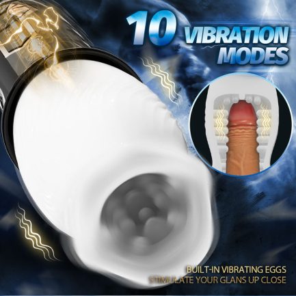 Tornado - 10 Vibration 5 Rotation Automatic Stroker - 图片 3