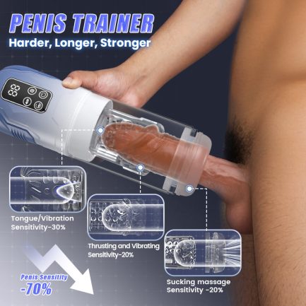 Acmejoy - Empyrean 5 IN 1 Function Male Stroker Masturbator & Penis Pump - 图片 2