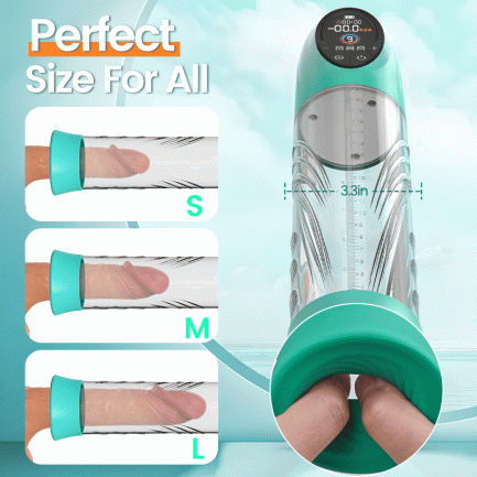 Source - Electric Vacuum and Water Penis Pump with LCD Display - 图片 9