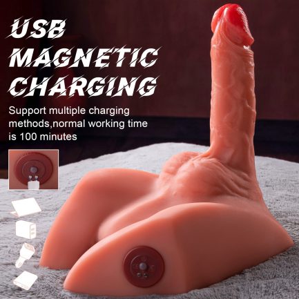 Micah - Hands-Free Realistic Butt with Thrusting Dildo Unisex Masturbator - 图片 6
