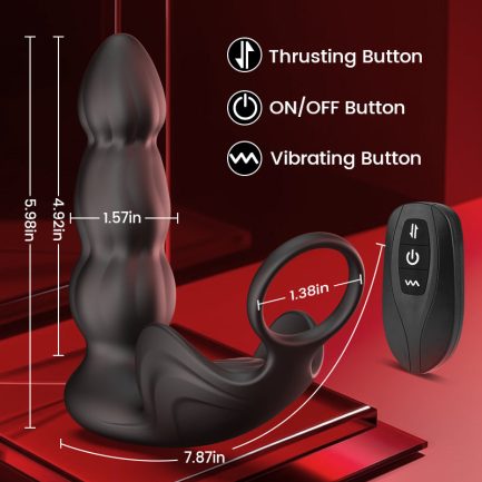Derek - Thrusting Vibrating Prostate Massager to Feel Swollen and Full - 图片 4