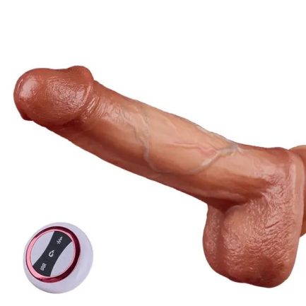 MASK - Bloodshot Thrusting Swinging Heating Dildo for G and P-spot 8.6 Inch - 图片 7