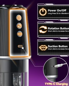 Widowmaker – Rotating Sucking Enjoy Inflation & Twist Massage Fun Masturbation Stroker