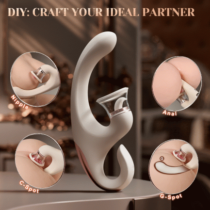 Sweetie Fox- Clitoral Arousal Tongue Licking Suction Vibration Triple Stimulation Vibrators - 图片 8