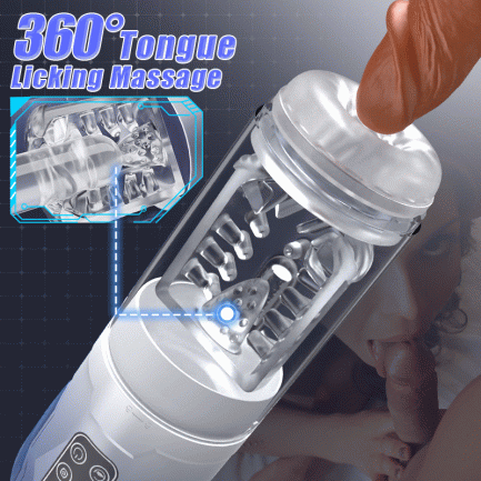 Acmejoy - Empyrean 5 IN 1 Function Male Stroker Masturbator & Penis Pump - 图片 9