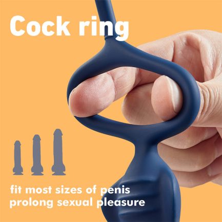 FusyFun- WAVE 9 Vibrating Anal Toy for Couple or Solo Fun - 图片 4