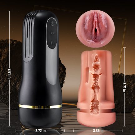 Acmejoy - The Captain 10 Vibrating Sucking Deep Throat Male Stroker - 图片 5