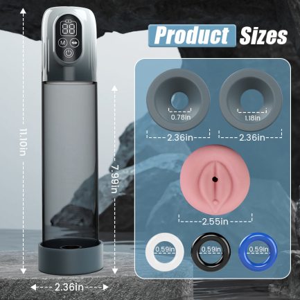 Moss - 4 IN 1 Vacuum Penis Pump with Multiple Training modes for the Training Season - 图片 5