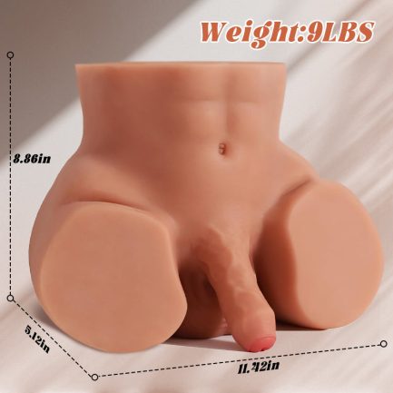 TOP FUN - Realistic Butt with Gay Dildo and Testicles Anal - 图片 8