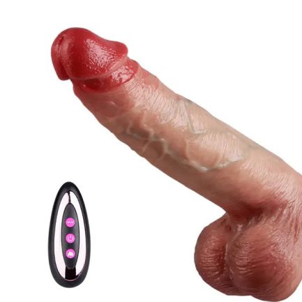Acmejoy Vibrating Thrusting Thick Long Lifelike Dildo 10.83 Inch - 图片 6