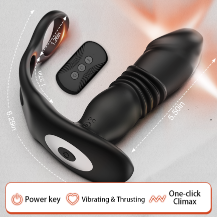 Acmejoy SAUL - Prostate Climax Thrusting Anal Training Prostate Massager - 图片 5