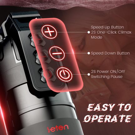 Flash - Vibrating APP Control Masturbation Cup - 图片 4