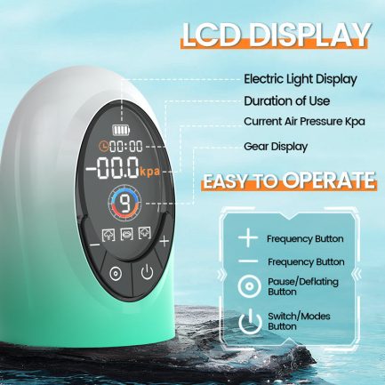 Source - Electric Vacuum and Water Penis Pump with LCD Display - 图片 3