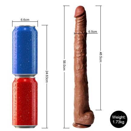 Buder -  Long Big Dildo for Beginners and Experienced Players 22.04 Inches - 图片 6