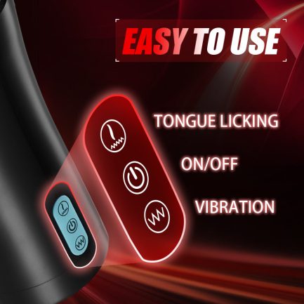 Acmejoy - James Classic 10 Tongue Licking 10 Vibrating Male Stroker - 图片 4