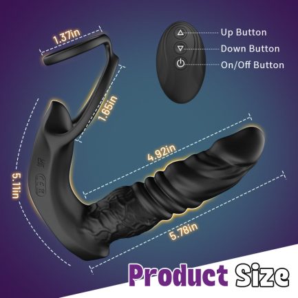 AcmeJoy - Bluetooth Thrusting Prostate Massager - 图片 6