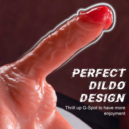 Micah - Hands-Free Realistic Butt with Thrusting Dildo Unisex Masturbator - 图片 2