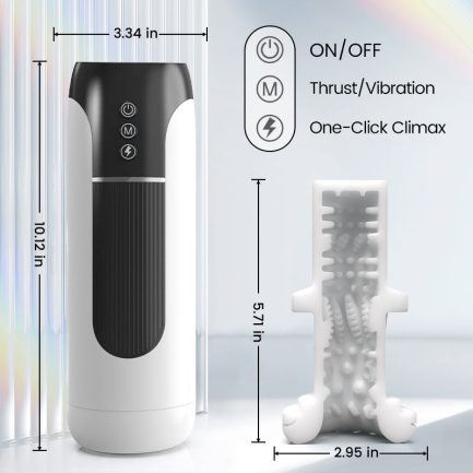 Panther - Wearable Thrusting Heating Masturbator - 图片 5