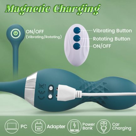 Clara - Rotating Clitoral Vibrator & Prostate Massager for Couple - 图片 2