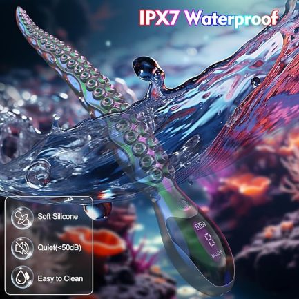 Acmejoy - Octopus Tentacle Clitoral Lifelike Monster G-Spot Dildos - 图片 5