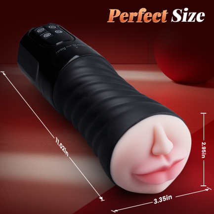 Acmejoy - Beta Blowjob Double Hardness Sucking Vibrating Masturbator Male Stroker - 图片 4