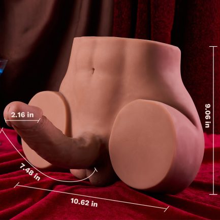 Austin - Realistic Butt with Dildo and Testis Tight Hole Unisex Sex Toy - 图片 9
