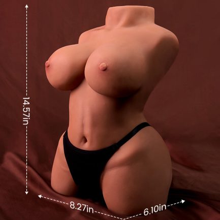 Acmejoy - Dual Entry Lifelike Doll Masturbator Sex Torso - 图片 6