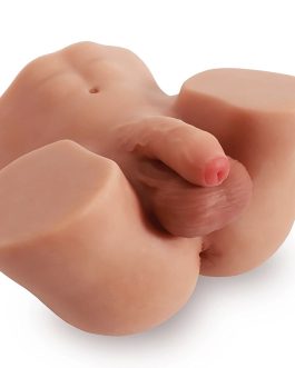 TOP FUN – Realistic Butt with Gay Dildo and Testicles Anal