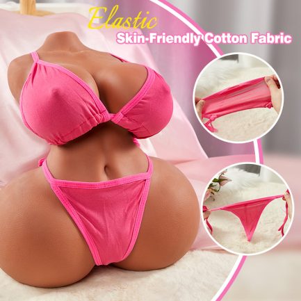 Acmejoy - Elastic Cotton Lingerie for Sex Doll Role Play 3 Colours Available - 图片 7