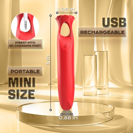 Acmejoy - 12 Vibrations Precision Clitoral Stimulation Bullet Vibrator - 图片 7