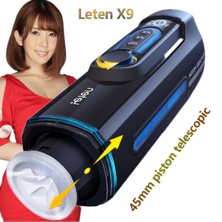 Acmejoy - Leten X9 IV Upgraded Piston Thrust Combination Heated Male Stroker with free Lubricant - 图片 10