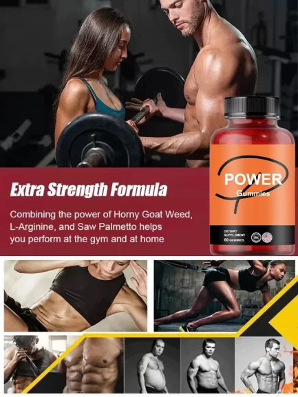 Maca Gummies (60 Gummies) Boost Stamina, Strength & Endurance - 图片 3