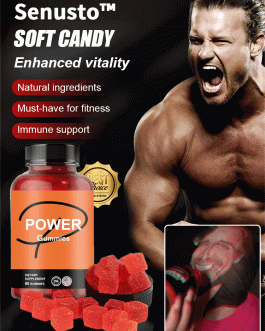 Maca Gummies (60 Gummies) Boost Stamina, Strength & Endurance
