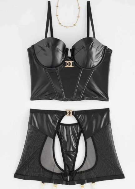 Bella Leather Lingerie - 图片 6