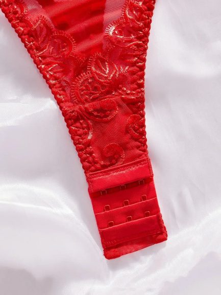 Bianca Lace Bodysuit - 图片 7