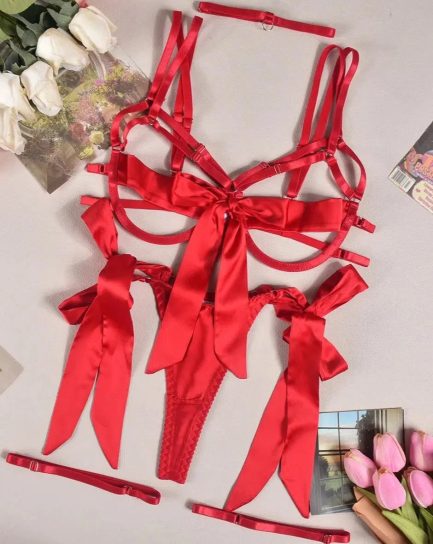 Liora Bondage Lingerie Set - 图片 6