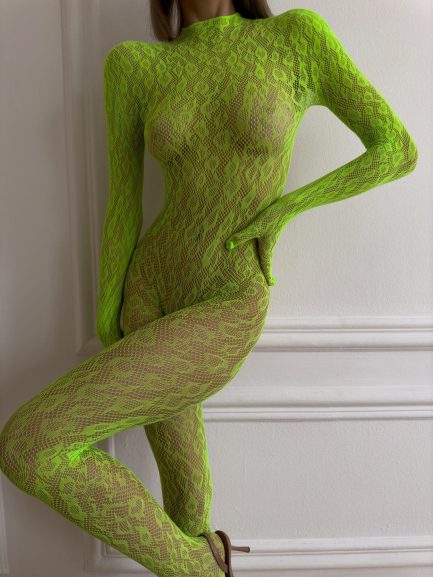 Venus Lace Bodysuit - 图片 13